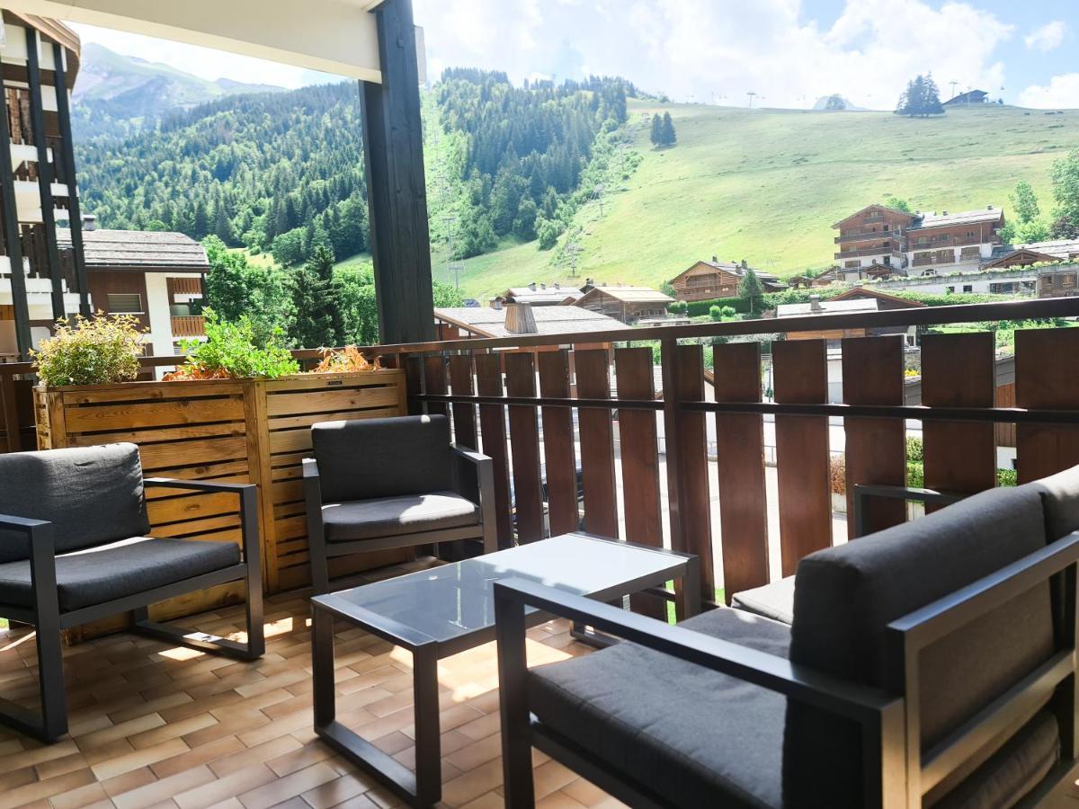 Appt Les Granges - Vue Montagne Et Village, Centre La Clusaz - Aravistour Exterior photo